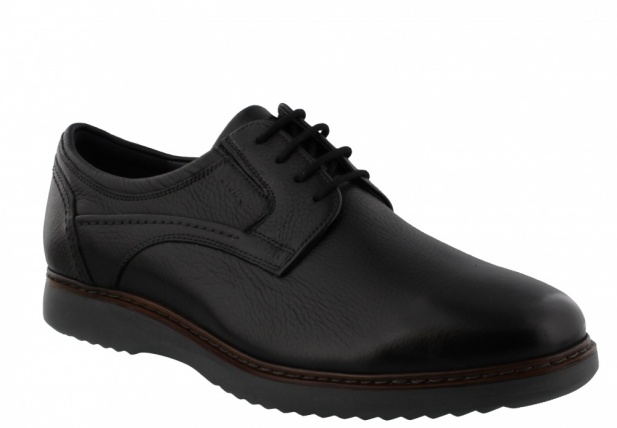 Sioux URAS-702-K  Shoes Black Extra-Wide 'Glove soft' Deerskin 37250